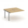 Стайл Проджект Проходной наб. элем. SN-59P.DNRS-023 Тиквуд Светлый/Металл Серый/Серебро Заглушка 138 _3812266