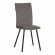 Стул обеденный La Rousse велюр, серый/черный, 29, 49х50х93_2469668