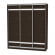 Шкаф-купе B-220х200х60-1(Венге-D9D9D9)_358492