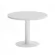 Стол журнальный круглый HOME OFFICE VR.SP-5-60.1G Белый/Белый металл_230062