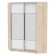 Шкаф-купе YA-198х1250-1(ДСС-Белый-D3D3)_357393