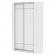 Шкаф-купе Белла(H10)2200х1153х1153(Белый-D7D7)_357533