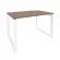 Стол рабочий на О-образном м/к ONIX O.MO-SP-2.8 Дуб Аризона/Белый_241591