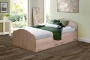 Кровать с ящиками на уголках №1 ЛДСП 1400*1900 Ясень Шимо светлый_213689