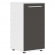 Шкаф колонка с глухой малой дверью EDIS ELCS 42.1 Мокко Белый Белый_3653911