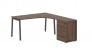 Стол эргономичный с тумбой (правый) EDIS ELCET 1518 R Дуб Денвер темный Мокко_3640657