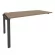 Наборный элемент рабочей станции на П-образном м/к ONIX O.MP-1.NRS-4.8 Дуб Аризона/Антрацит_240380