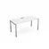 Стол рабочий, прямолинейный GLOSS LINE НСР-П.009 Белый Премиум_219082
