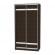 Шкаф-купе B-230х120х60-2(Венге-D9D9)_355571