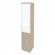 Шкаф высокий узкий правый ONIX O.SU-1.2R(R) white Дуб Аттик_243135