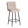 Полубарный стул Medeo/Медео велюр, бежевый, 7, 42х56х102 см_2898499