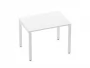 Стол прямой Deka П-обр. каркас 7.07.10 Белый_176590