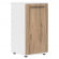 Шкаф колонка с глухой малой дверью EDIS ELCS 42.1 Дуб Денвер светлый Мокко Белый_3653900
