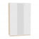 Шкаф распашный R-198х135х60-1-PO-M(ДСС-Белый)_353513