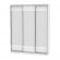 Шкаф-купе B-230х180х60-3(Белый-D10D10D10)_356050