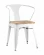 Стул с подлокотниками TOLIX ARM WOOD Белый_178433