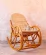 Кресло - качалка с толстой или тонкой подушкой, разборное 05/05 коньяк_173987