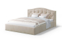 Кровать Стелла, 1400*2000 мм, велюр Бренди лайт 03, кремовый_566604