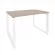 Стол рабочий на О-образном м/к ONIX O.MO-SP-2.8 Дуб Аттик/Белый_241590