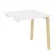Стол-приставка с опорным элементом ONIX WOOD OW.SPR-0.8 Белый Бриллиант/Светлый_213913