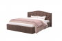 Кровать Стелла, 1400*2000 мм, велюр Rock 05, коричневый_566601