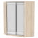 Шкаф-купе YA-198х1400-568-5(ДСС-Белый-D2D2)_344496