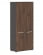 Шкаф с глухими дверьми EDIS EHCS 85.1 Дуб Денвер темный Белый Мокко_3652722