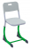 Стул ученический SMARTY регулируемый по высоте (рост 5-7) Зеленый/Серый_3680925