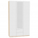 Шкаф распашный R-230х135х45-2-PO-M(ДСС-Белый)_352941