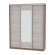 Шкаф-купе B-230х180х60-1(ЯШТ-ЯШС-D7D8D7)_355918
