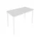 Стол письменный на металлокаркасе SLIM SYSTEM С.СП-4.1 Серый-Белый_236945