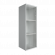 Шкаф средний узкий левый Riva А.СУ-2.4 Л Белый_246443