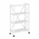Стеллаж на колесных опорах - 4 полки LOFT  VR.L-MST.K-4.8 Металл белый Белый Бриллиант_227403