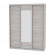 Шкаф-купе B-230х180х60-1(ЯШС-D7D8D7)_355914