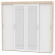 Шкаф-купе T-5-230х235х45-M(ДСС-Белый-8)_347965