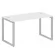 Стол письменный на О-образном м/к METAL SYSTEM БО.СП-3 Белый/Серый_246993