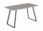 Стол обеденный Vermont 140*80 см керамика темная ножки серые_2469652
