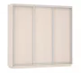 Шкаф-купе трехдверный Экспресс Трио Элемент 2400х2400h Дуб молочный_188825