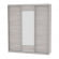 Шкаф-купе B-230х200х60-2(ЯШС-D7D8D7)_356226