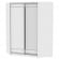 Шкаф-купе YA-198х1400-568-3(Белый-D1D2)_344216