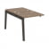 Оникс Вуд Наборный эл. раб. станции OW.2.NRS-0.7 Дуб Аризона/Дуб Темный/Металл Антрацит 780*1475*750 _4464679