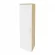 Гардероб узкий (левое исполнение) ONIX O.GB-1(L) Тиквуд Светлый/Белый_254689