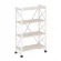 Стеллаж на колесных опорах - 4 полки LOFT  VR.L-MST.K-4.8 Металл белый Денвер светлый_227407
