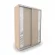 Шкаф-купе 2-х дверный Акцент-Вера КС 1000х600  Дуб молочный_148314