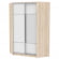 Шкаф-купе YA-230х1400-718-5(ДСС-Белый-D4D3)_346645