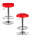 Табурет барный DOBRIN BRUNO (красный) 2 шт_3636479