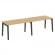 Оникс Вуд Рабочая станция OW.RS-2.3.8 Тиквуд Светлый/Дуб Темный/Металл Антрацит 2760*800*750 _4463933