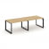 Стайл Проджект Стол переговорный SN-59O.SPRG-012.3 Тиквуд Светлый/Металл Черный 2360*980*750 _3812991