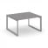 Стайл Проджект Стол переговорный SN-59O.SPRG-033 Серый Пепел/Металл Серый 1380*1180*750 _3820634