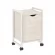 Тумба на колесных опорах с распашным фасадом LOFT VR.L-T2.K Металл белый Денвер светлый_226919